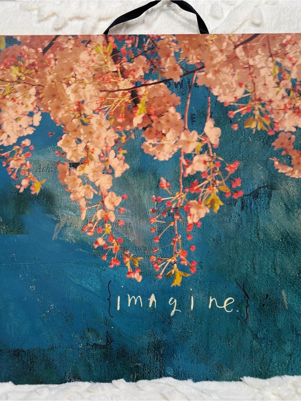 Sabrina Ward Harrison "Imagine" Cherry Blossom Hanging Wall Art – Papaya! 2009